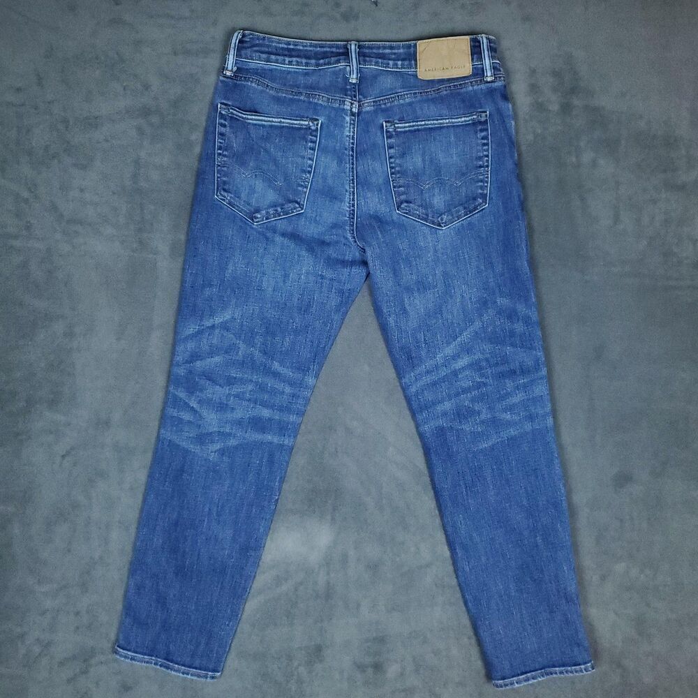 American Eagle Jeans Womens 31x27 AirFlex Temp Tech Athletic Fit Stretch Denim - Picture 11 of 14